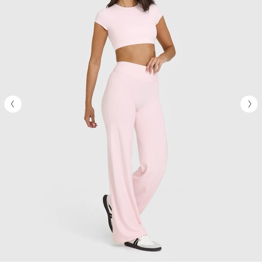 Oner Active Straight Leg Bottoms - Ballet Pink